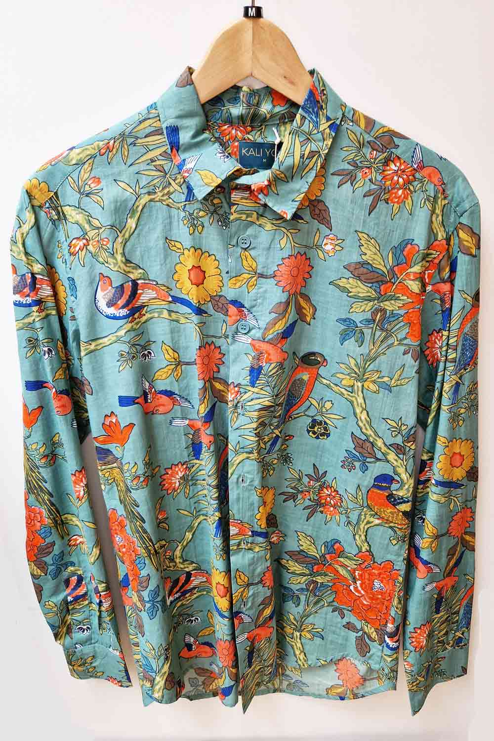 Overhemd lange mouw red birds