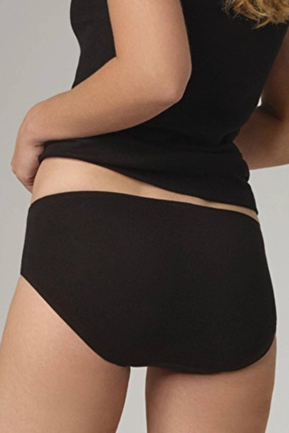 Slip 100% biokatoen zwart - Afbeelding 3