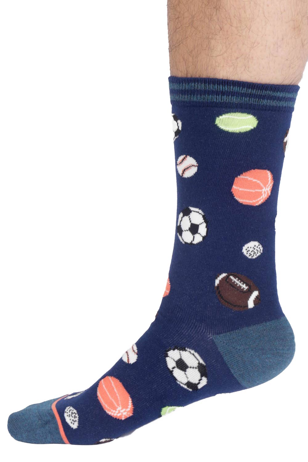 Blauwe sokken sport bamboo