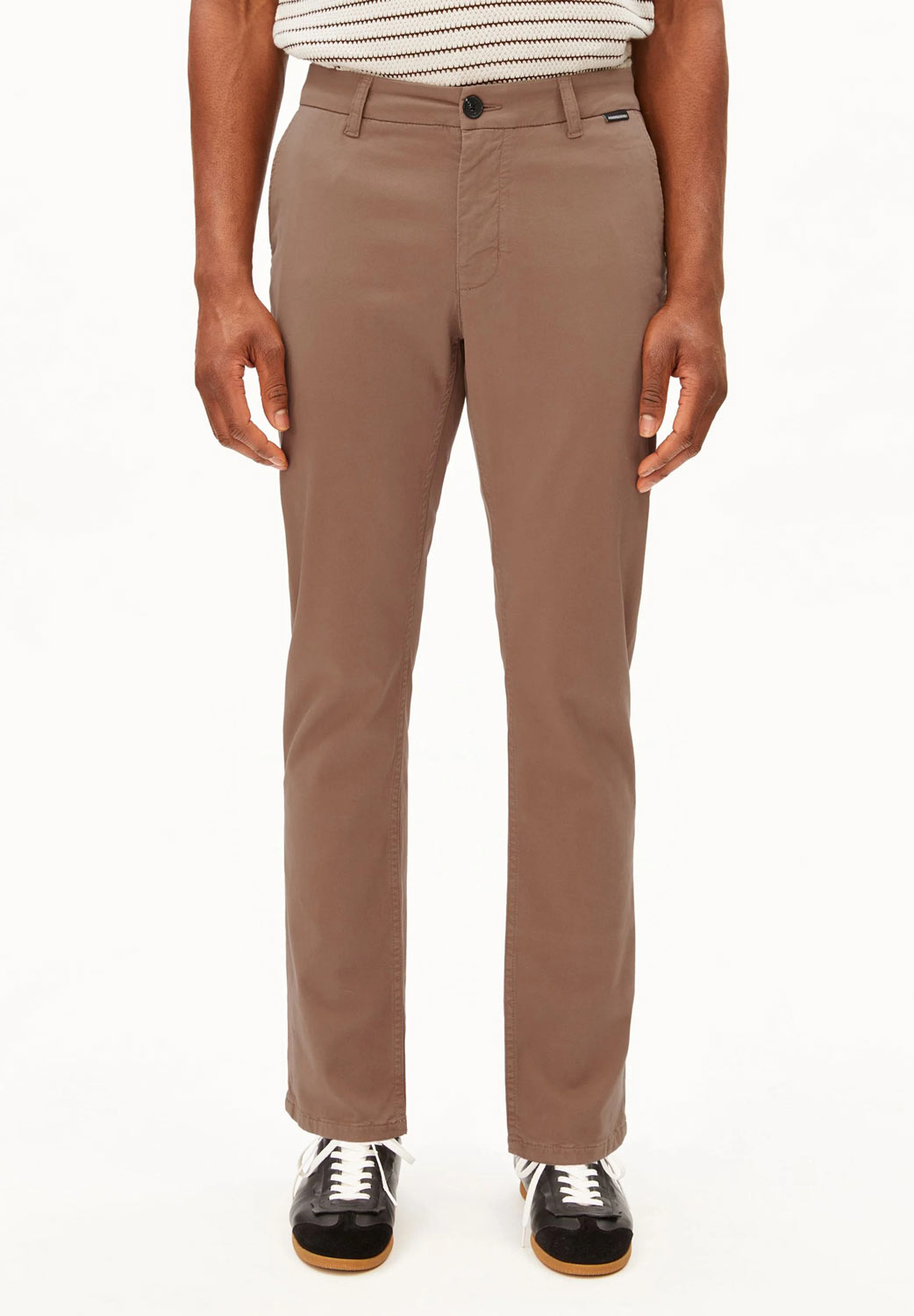 Chino herenbroek lichtbruin - Afbeelding 2