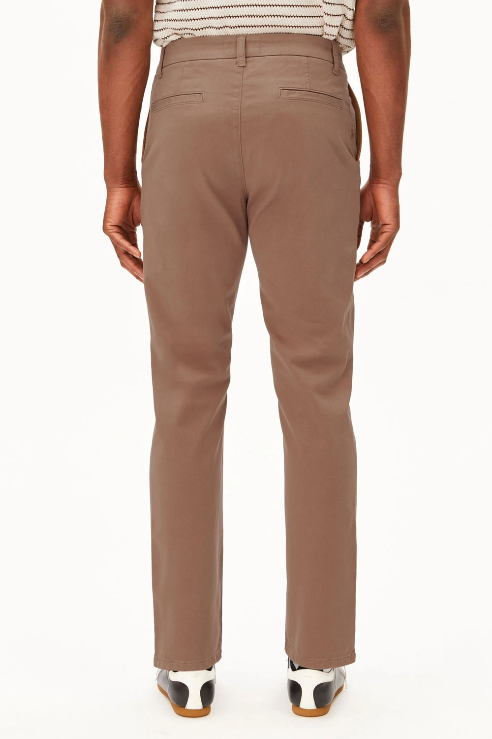 Chino herenbroek lichtbruin - Afbeelding 3
