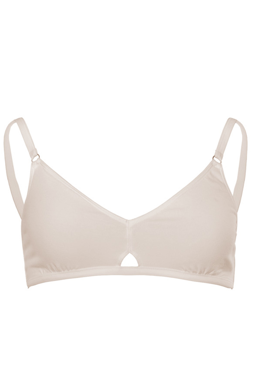 BH met rugsluiting beige