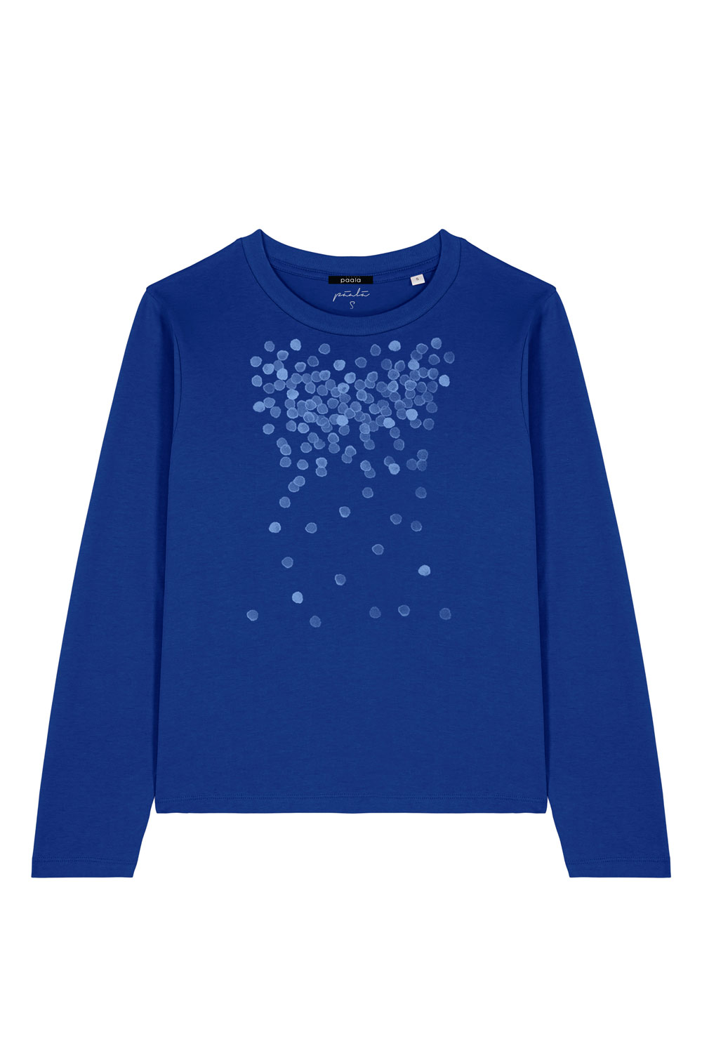 Longsleeve petrichor biokatoen