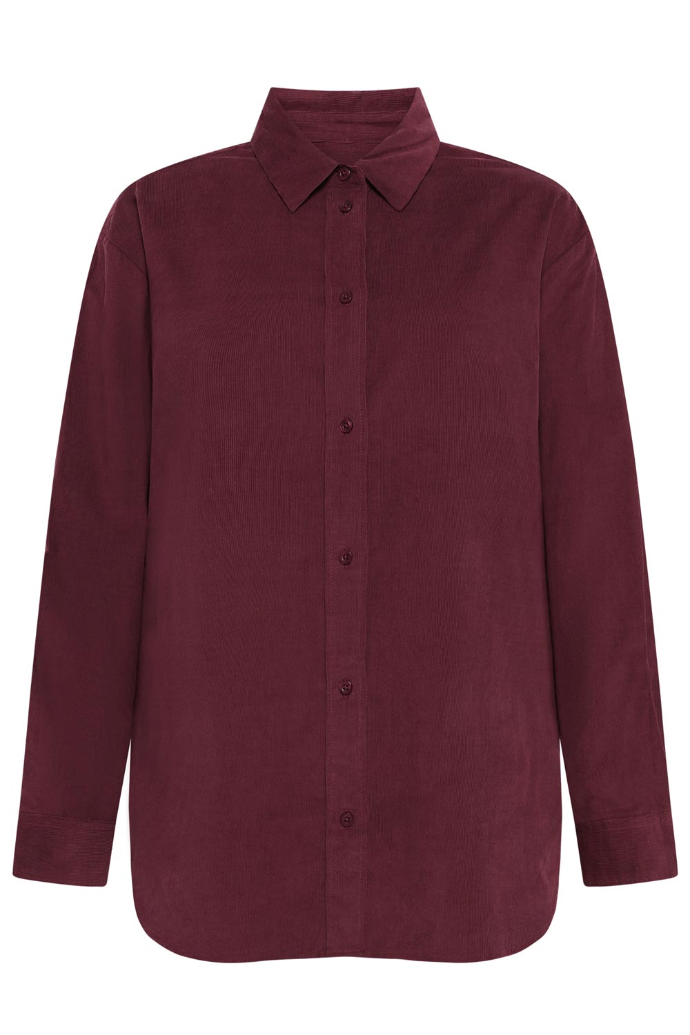 Babyrib blouse bordeaux
