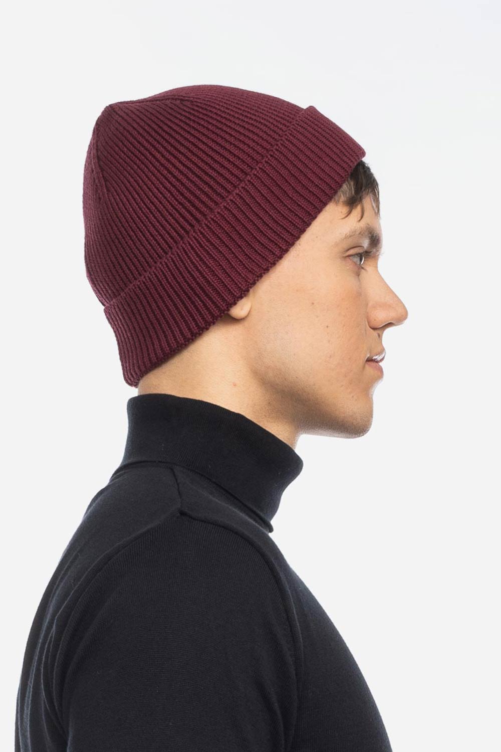 100% biokatoenen muts rood - Afbeelding 2
