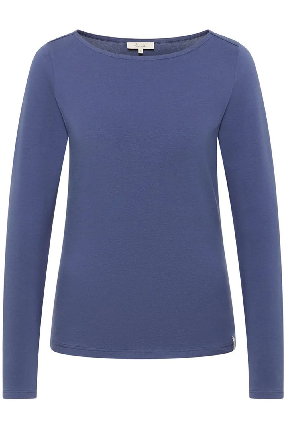 Shirt met lange mouwen boothals - Afbeelding 2