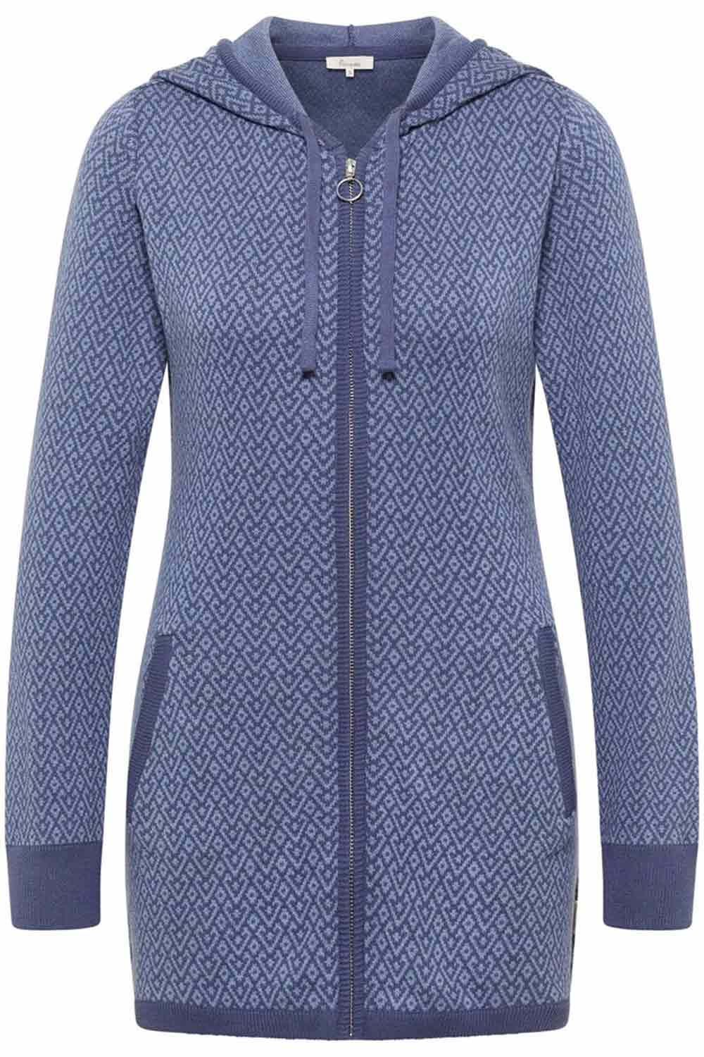 Dik bioatoenen vest met capuchon