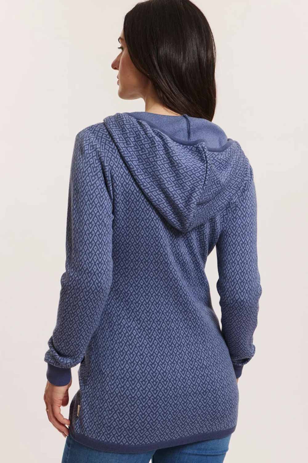 Dik bioatoenen vest met capuchon - Afbeelding 4