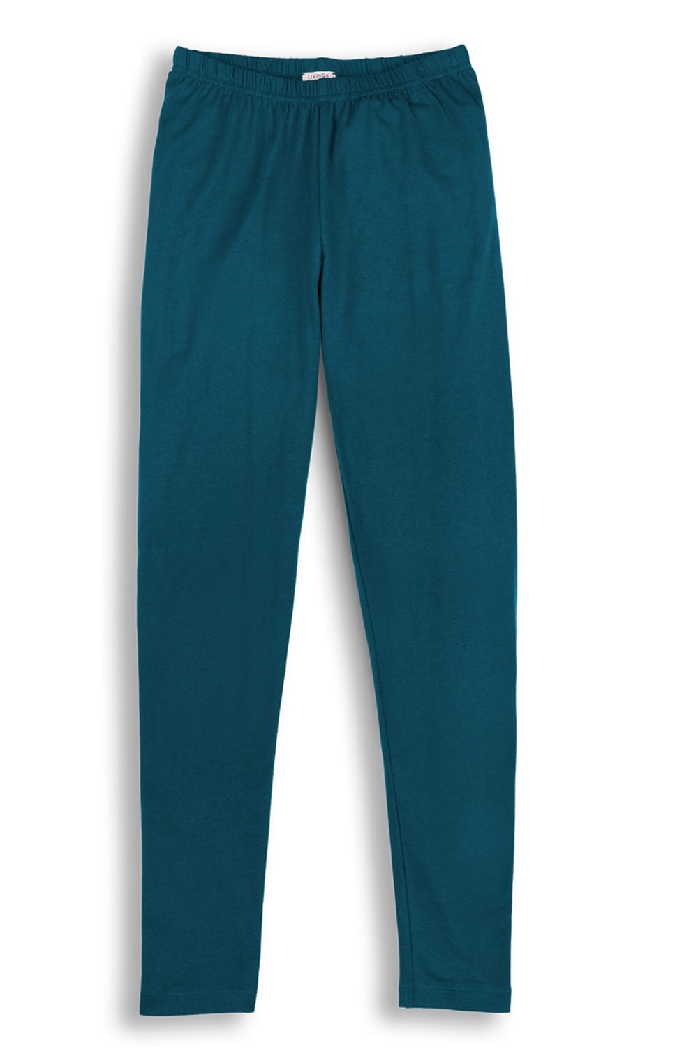 Legging biokatoen petrolblauw - Afbeelding 2