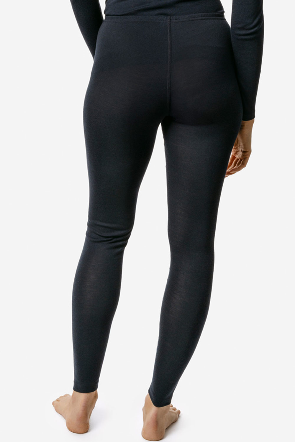 Legging wol en biokatoen inktblauw - Afbeelding 3