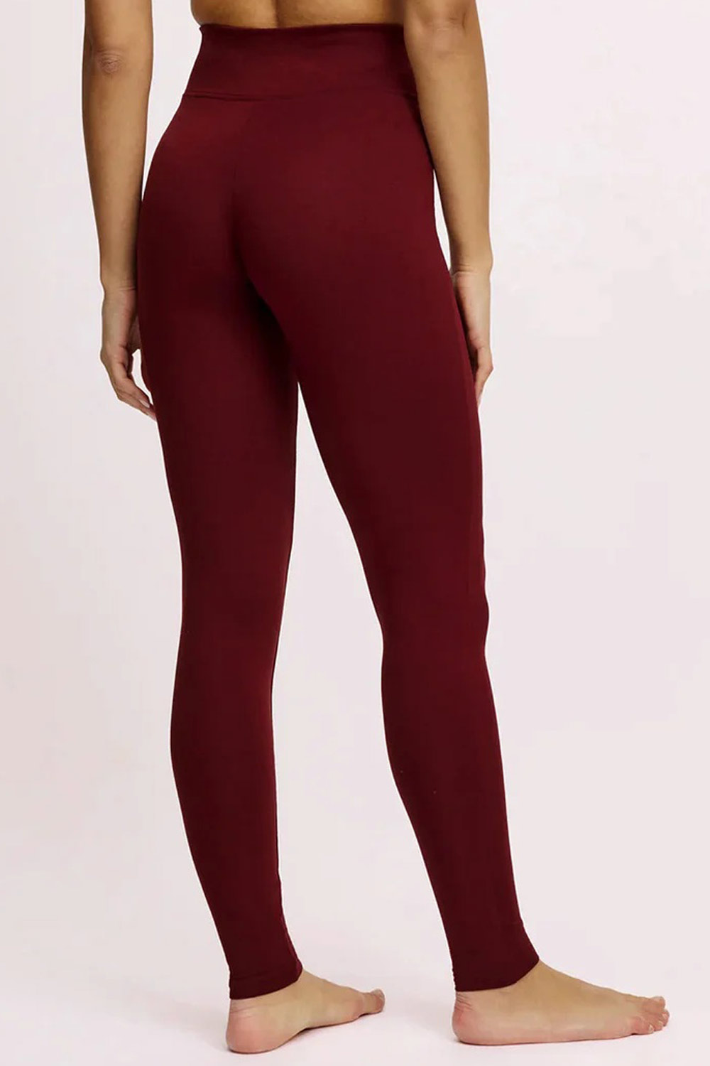Legging Ecovero baksteenrood - Afbeelding 2